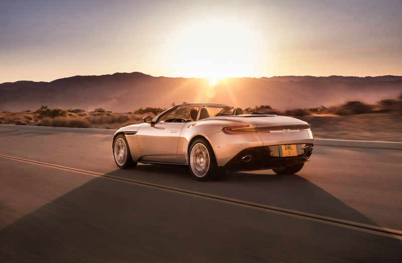 Illustration for article titled The 2018 Aston Martin DB11 Volante Looks Amazing Without A Roof